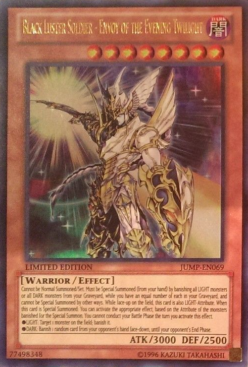 Black Luster Soldier - Envoy of the Evening Twilight [JUMP-EN069] Ultra Rare | Card Merchant Takapuna