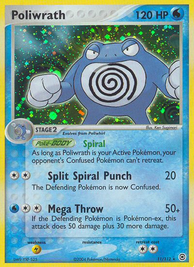 Poliwrath (11/112) [EX: FireRed & LeafGreen] | Card Merchant Takapuna