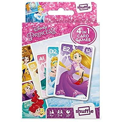 Disney Princess Shuffle - 4 in 1 Card Games | Card Merchant Takapuna