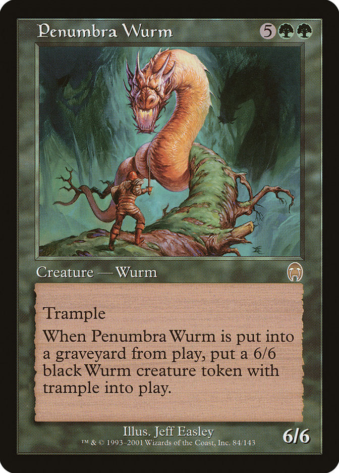 Penumbra Wurm [Apocalypse] | Card Merchant Takapuna