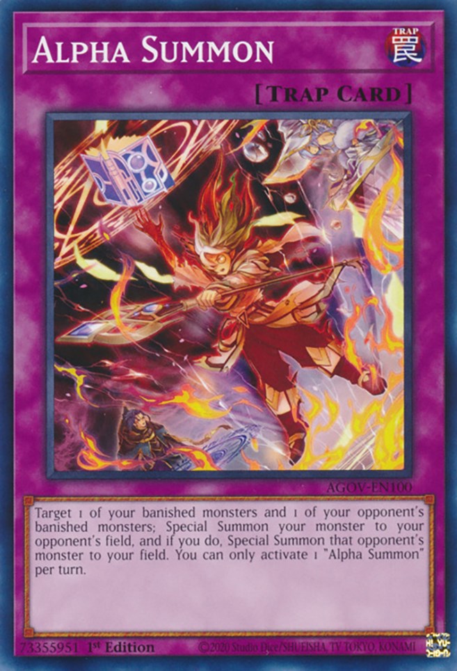 Alpha Summon [AGOV-EN100] Common | Card Merchant Takapuna