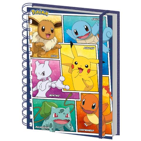 Pokemon Panels - A5 Notebook | Card Merchant Takapuna