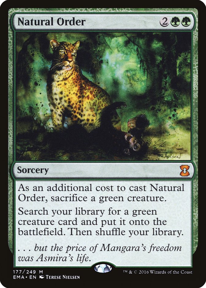 Natural Order [Eternal Masters] | Card Merchant Takapuna