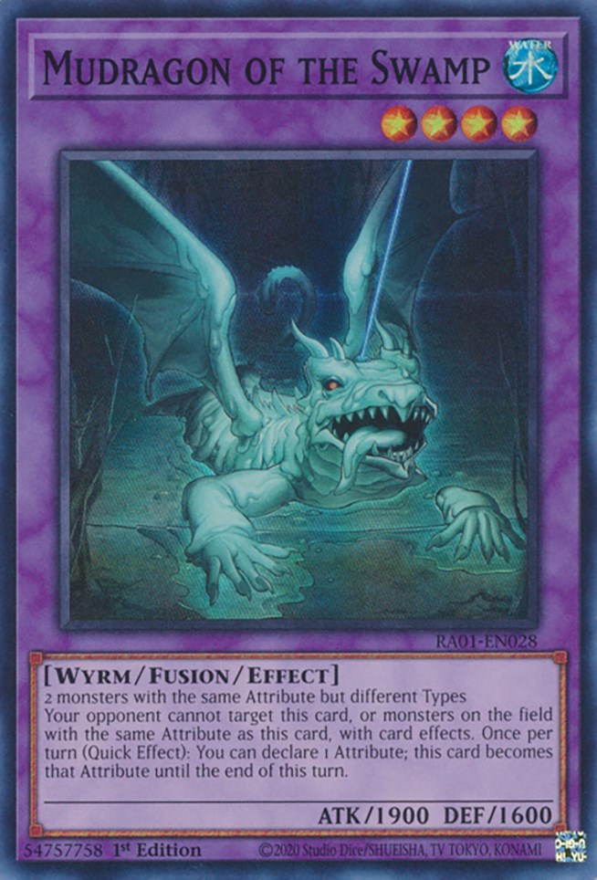 Mudragon of the Swamp [RA01-EN028] Super Rare | Card Merchant Takapuna