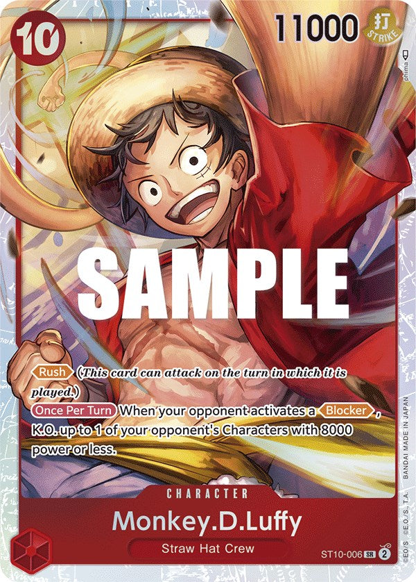 Monkey.D.Luffy [Ultimate Deck - The Three Captains] | Card Merchant Takapuna