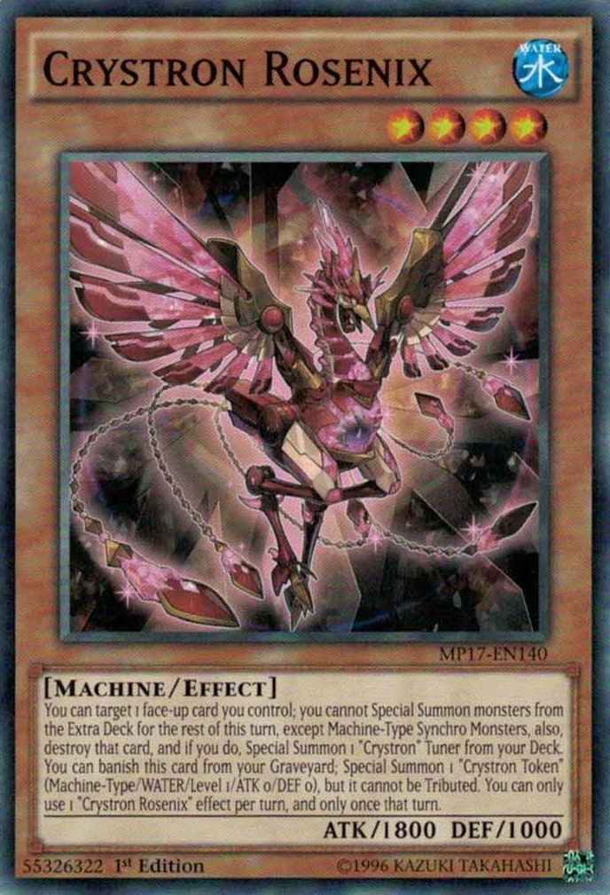 Crystron Rosenix [MP17-EN140] Common | Card Merchant Takapuna