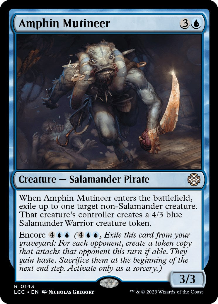 Amphin Mutineer [The Lost Caverns of Ixalan Commander] | Card Merchant Takapuna