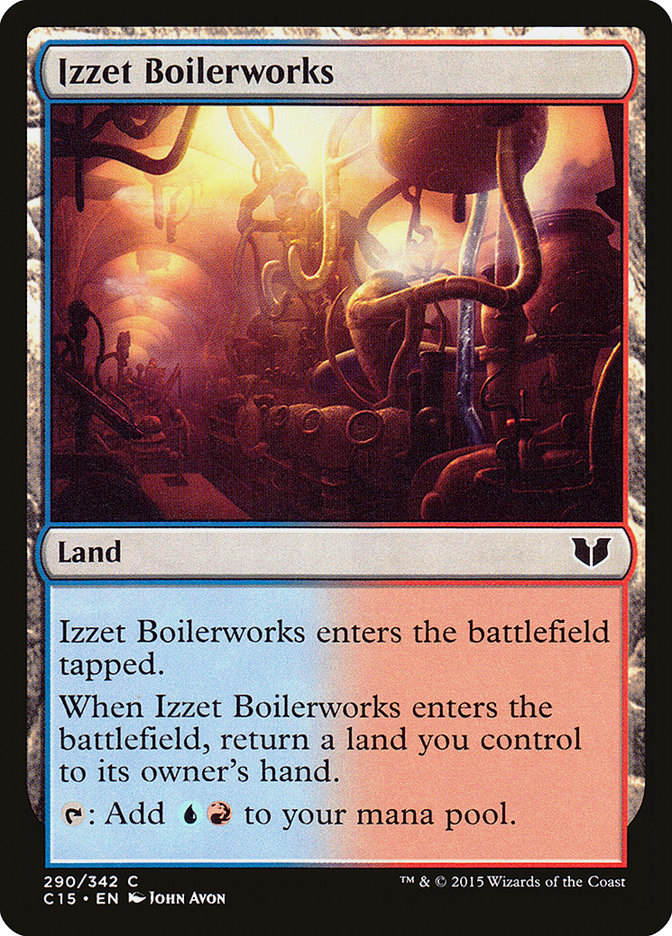 Izzet Boilerworks [Commander 2015] | Card Merchant Takapuna
