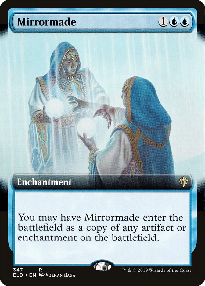 Mirrormade (Extended Art) [Throne of Eldraine] | Card Merchant Takapuna