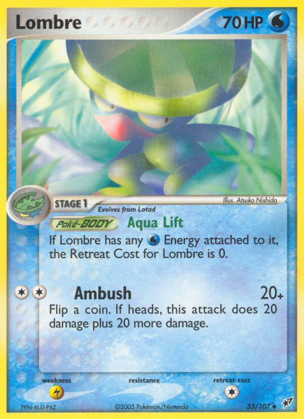 Lombre (33/107) [EX: Deoxys] | Card Merchant Takapuna