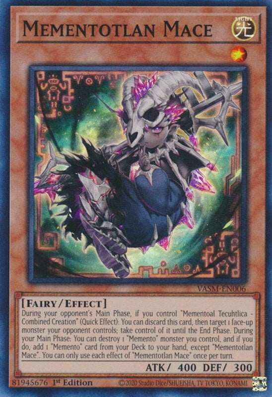 Mementotlan Mace [VASM-EN006] Super Rare | Card Merchant Takapuna