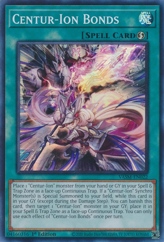 Centur-Ion Bonds [VASM-EN022] Super Rare | Card Merchant Takapuna