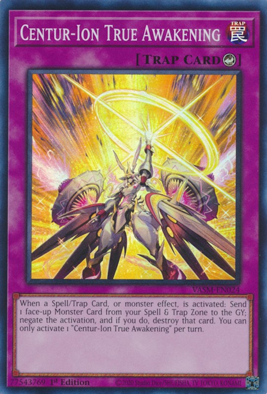 Centur-Ion True Awakening [VASM-EN024] Super Rare | Card Merchant Takapuna