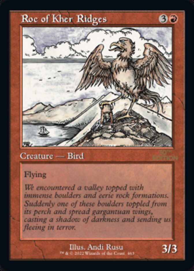 Roc of Kher Ridges (Retro) [30th Anniversary Edition] | Card Merchant Takapuna
