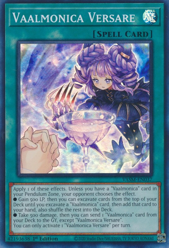 Vaalmonica Versare [VASM-EN037] Super Rare | Card Merchant Takapuna