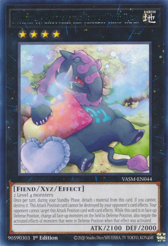 Number 41: Bagooska the Terribly Tired Tapir [VASM-EN044] Rare | Card Merchant Takapuna