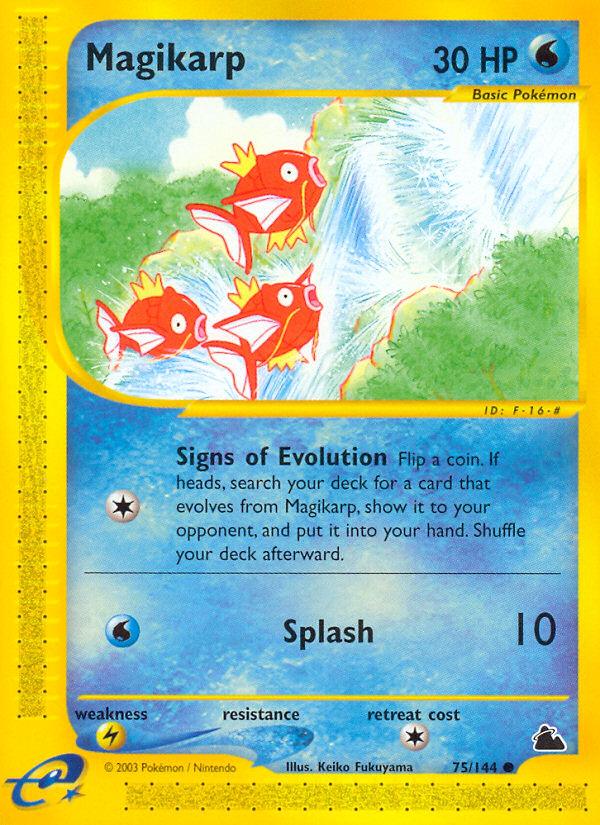 Magikarp (75/144) [Skyridge] | Card Merchant Takapuna