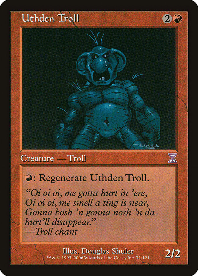 Uthden Troll [Time Spiral Timeshifted] | Card Merchant Takapuna