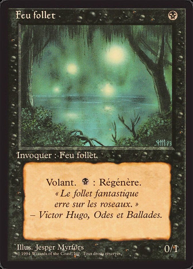 Will-o'-the-Wisp [Foreign Black Border] | Card Merchant Takapuna