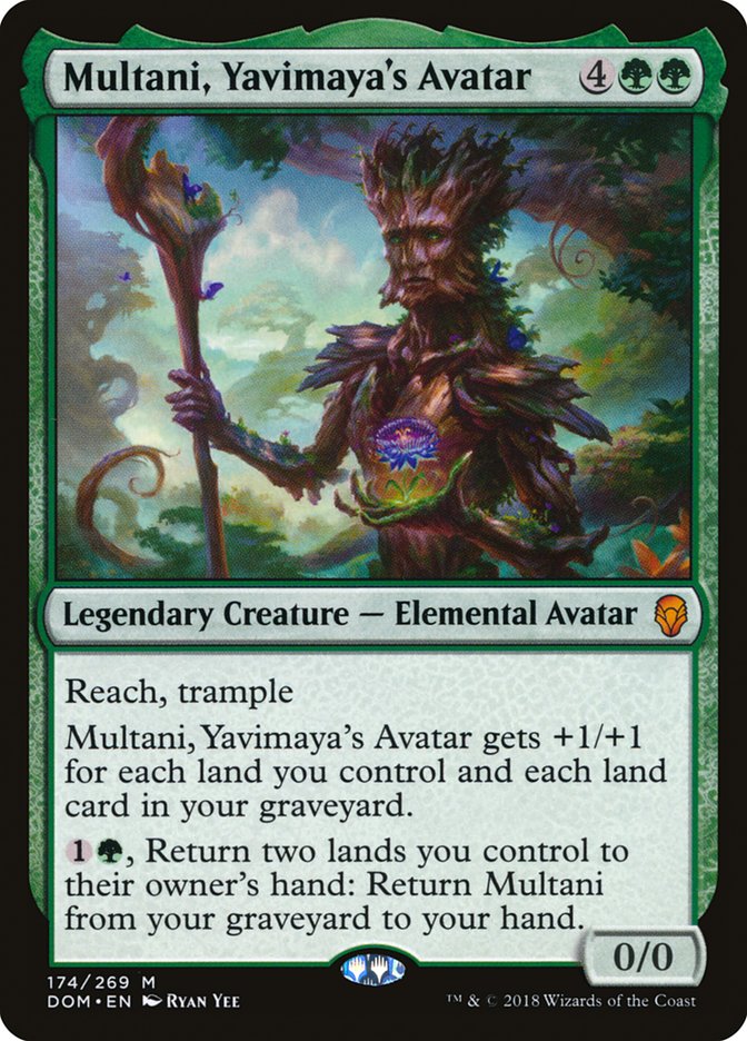 Multani, Yavimaya's Avatar [Dominaria] | Card Merchant Takapuna