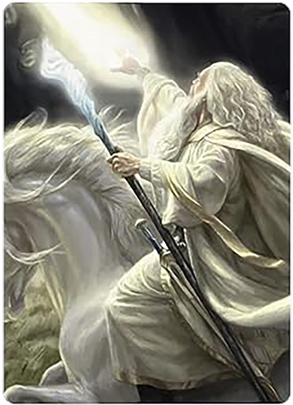 Gandalf of the Secret Fire Art Card [The Lord of the Rings: Tales of Middle-earth Art Series] | Card Merchant Takapuna