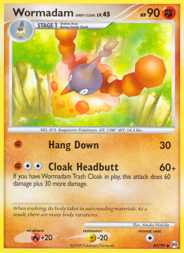 Wormadam Sandy Cloak (50/99) [Platinum: Arceus] | Card Merchant Takapuna