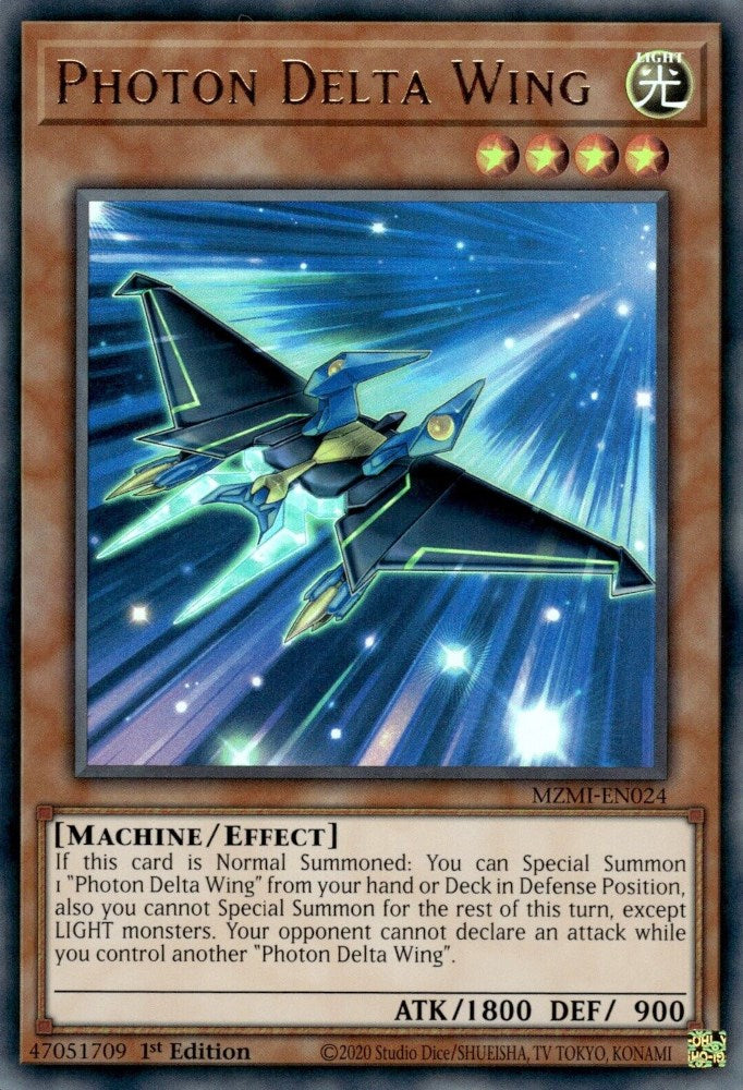 Photon Delta Wing [MZMI-EN024] Ultra Rare | Card Merchant Takapuna