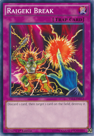 Raigeki Break [YS14-EN033] Common | Card Merchant Takapuna