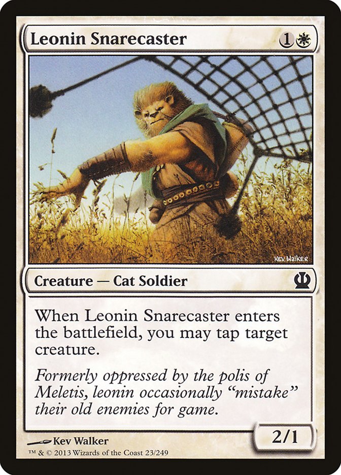 Leonin Snarecaster [Theros] | Card Merchant Takapuna