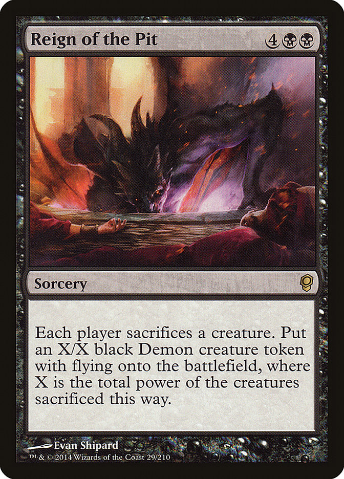 Reign of the Pit [Conspiracy] | Card Merchant Takapuna