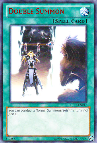 Double Summon (Red) [DL17-EN017] Rare | Card Merchant Takapuna