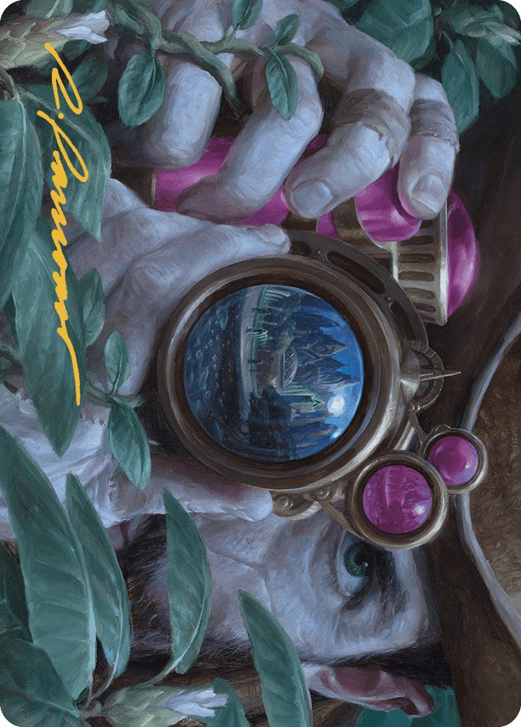 Undergrowth Recon Art Card (Gold-Stamped Signature) [Murders at Karlov Manor Art Series] | Card Merchant Takapuna