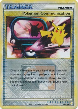 Pokemon Communication (98/123) (League Promo) [HeartGold & SoulSilver: Base Set] | Card Merchant Takapuna