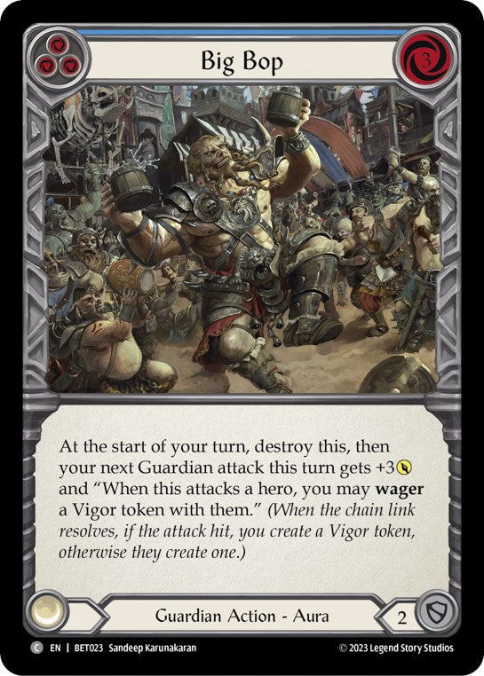 Big Bop (Blue) [BET023] (Heavy Hitters Betsy Blitz Deck) | Card Merchant Takapuna