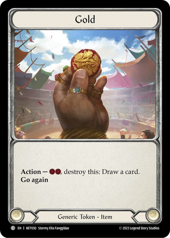 Gold [BET030] (Heavy Hitters Betsy Blitz Deck) | Card Merchant Takapuna