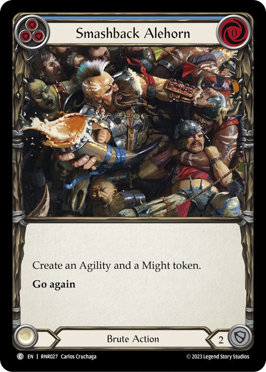 Smashback Alehorn [RNR027] (Rhinar Hero Deck) | Card Merchant Takapuna