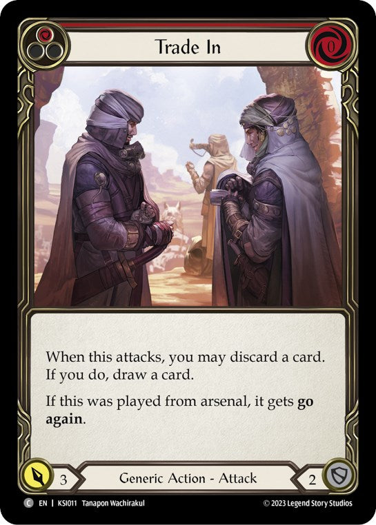 Trade In (Red) [KSI011] (Heavy Hitters Kassai Blitz Deck) | Card Merchant Takapuna