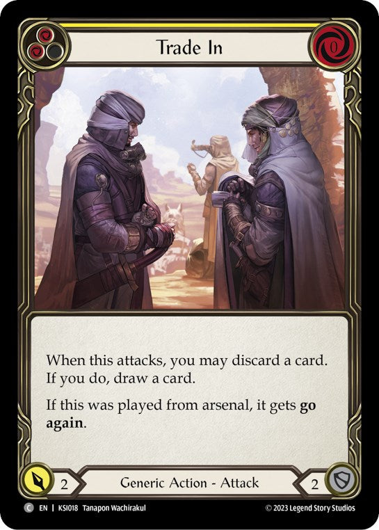 Trade In (Yellow) [KSI018] (Heavy Hitters Kassai Blitz Deck) | Card Merchant Takapuna