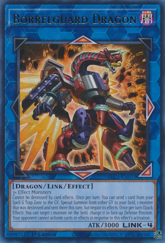Borrelguard Dragon [BLC1-EN019] Ultra Rare | Card Merchant Takapuna