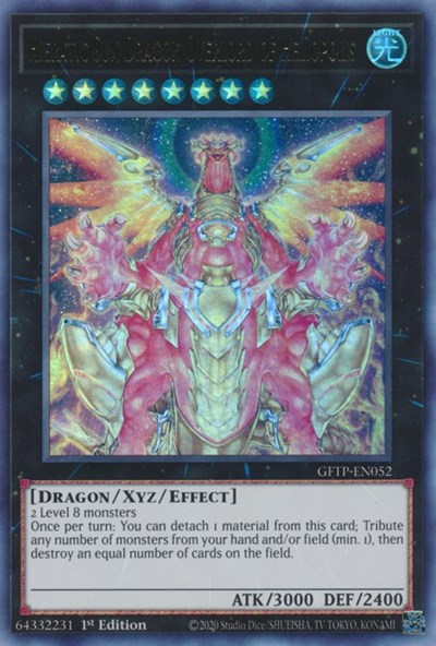 Hieratic Sun Dragon Overlord of Heliopolis [GFTP-EN052] Ultra Rare | Card Merchant Takapuna