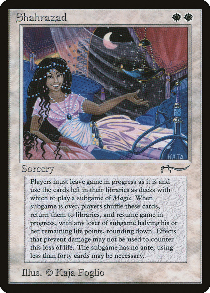 Shahrazad [Arabian Nights] | Card Merchant Takapuna