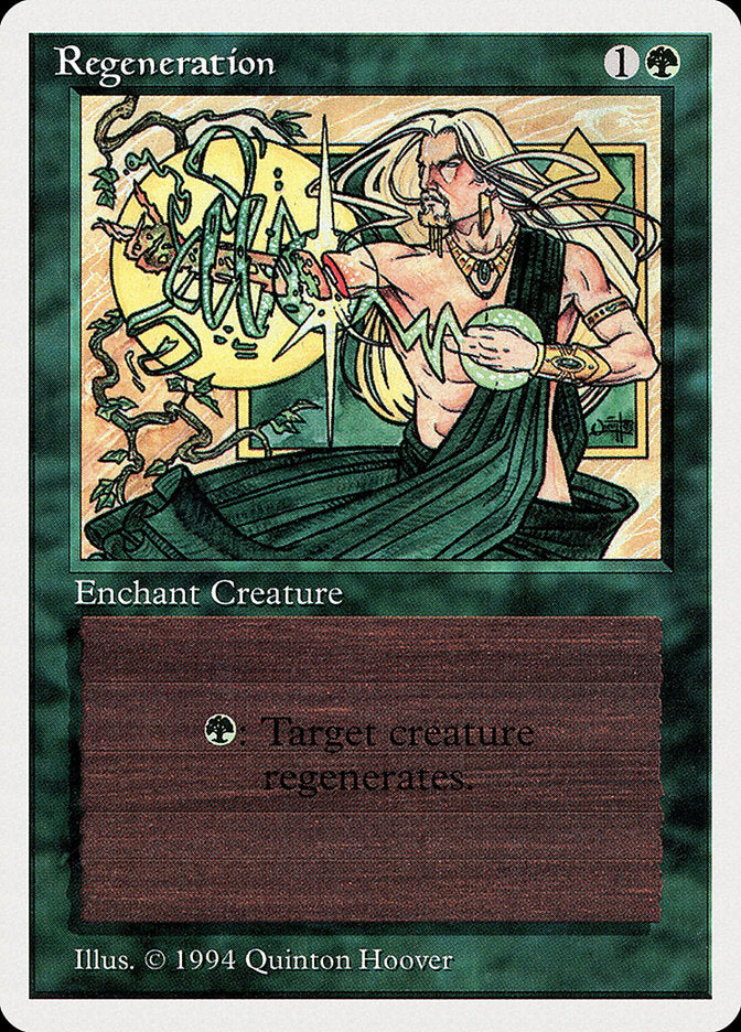Regeneration [Summer Magic / Edgar] | Card Merchant Takapuna