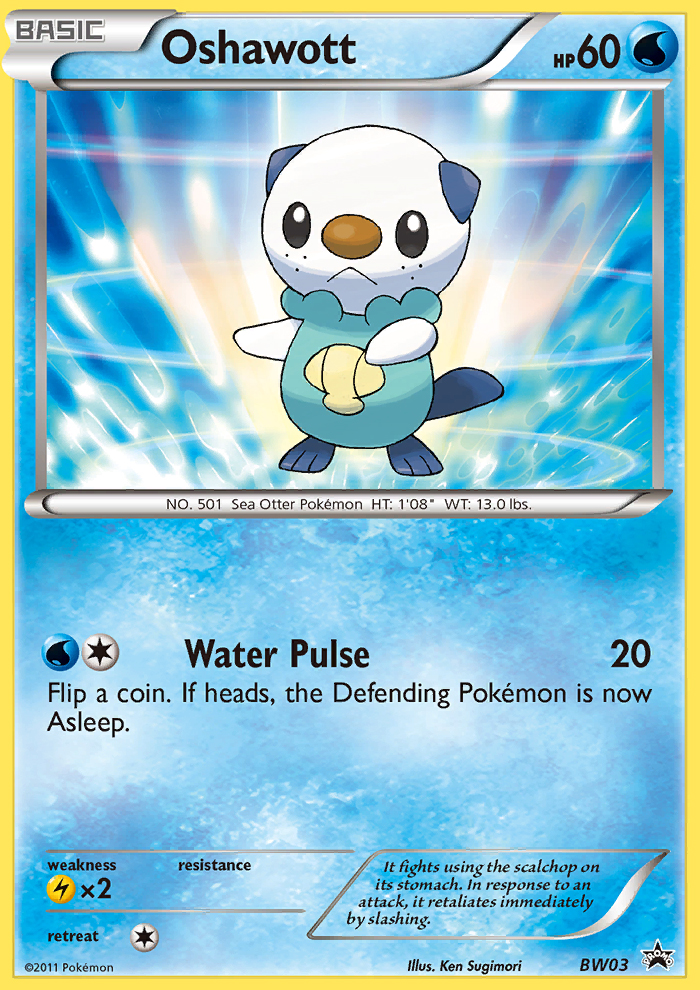 Oshawott (BW03) [Black & White: Black Star Promos] | Card Merchant Takapuna