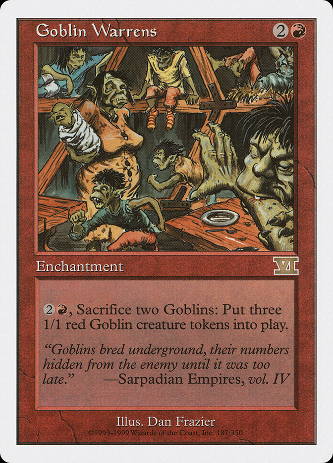 Goblin Warrens [Classic Sixth Edition] | Card Merchant Takapuna