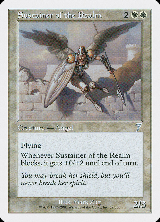 Sustainer of the Realm [Seventh Edition] | Card Merchant Takapuna
