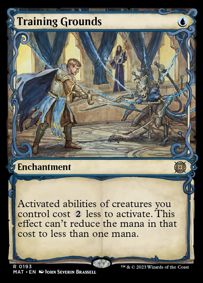 Training Grounds (Showcase Halo Foil) [March of the Machine: The Aftermath] | Card Merchant Takapuna