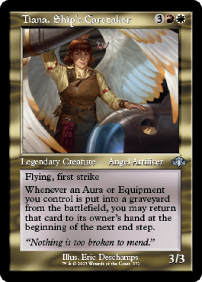 Tiana, Ship's Caretaker (Retro) [Dominaria Remastered] | Card Merchant Takapuna