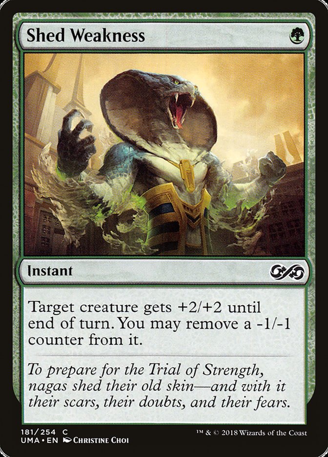 Shed Weakness [Ultimate Masters] | Card Merchant Takapuna