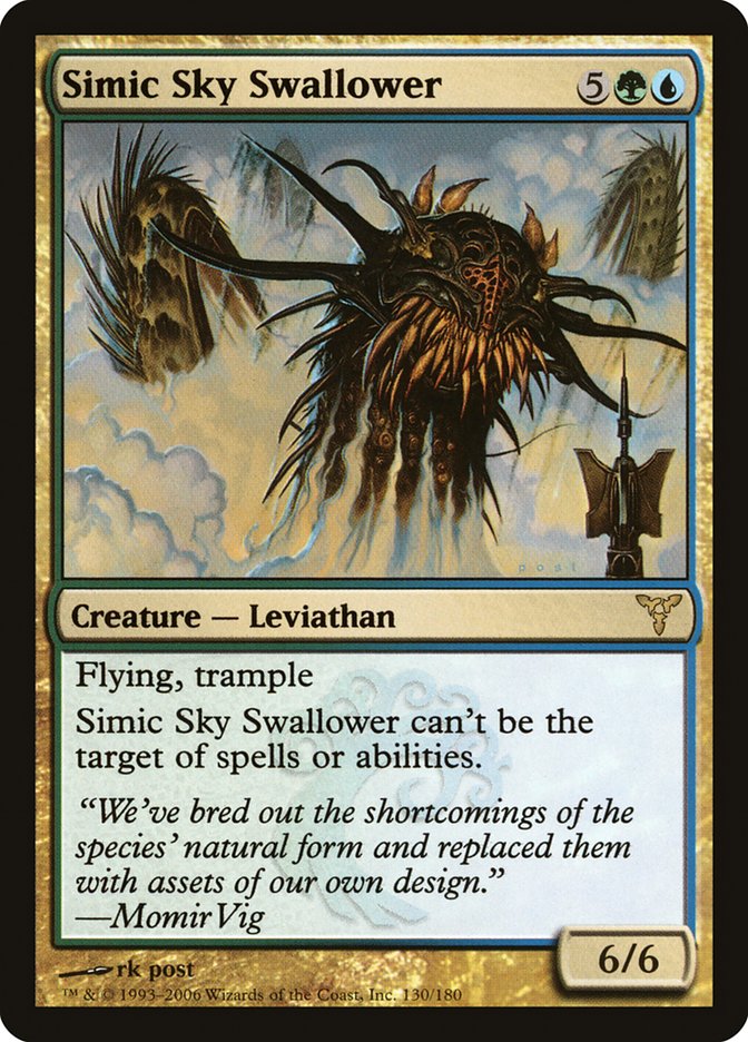 Simic Sky Swallower [Dissension] | Card Merchant Takapuna