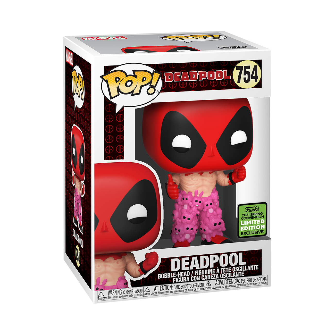 Deadpool - Deadpool w/Teddy Belt Pop! 754 EC2 | Card Merchant Takapuna